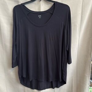 NWT A.N.A I’m black scoop neck top XXL